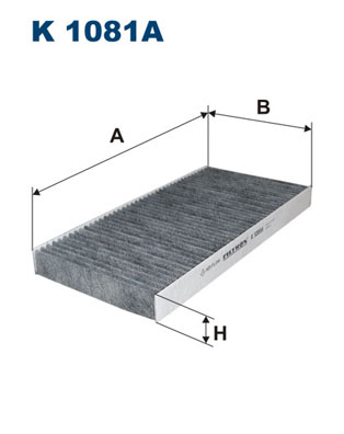 Filter, interior air - K 1081A FILTRON