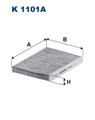 Filter, interior air - K 1101A FILTRON