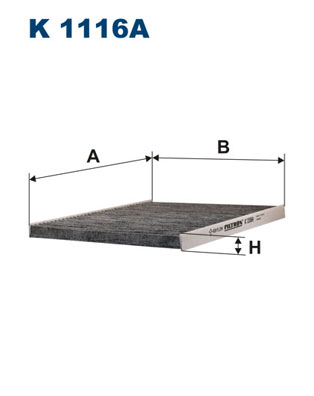 Filter, interior air - K 1116A FILTRON
