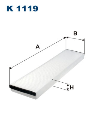 Filtro, Aria abitacolo - K 1119 FILTRON