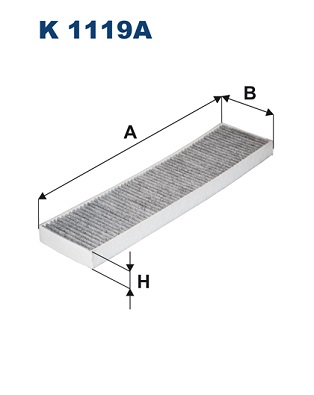 Filter, interior air - K 1119A FILTRON