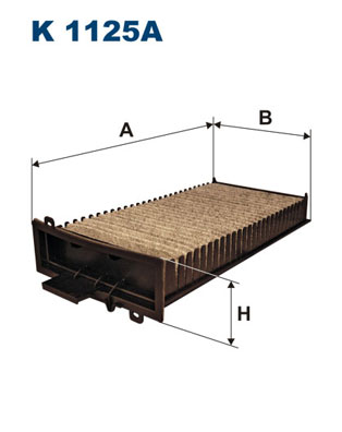 Filtro, Aria abitacolo - K 1125A FILTRON