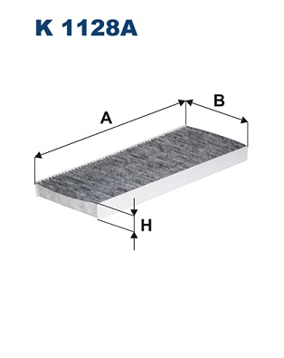Filtro, Aria abitacolo - K 1128A FILTRON