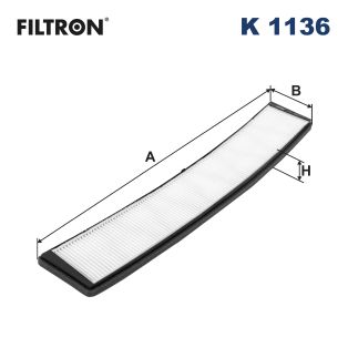 Filtro, Aria abitacolo - K 1136 FILTRON