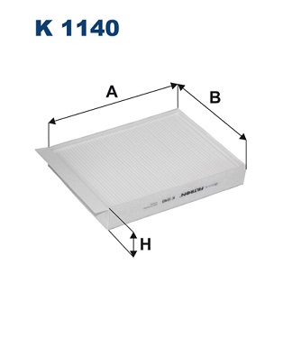 Filter, interior air - K 1140 FILTRON