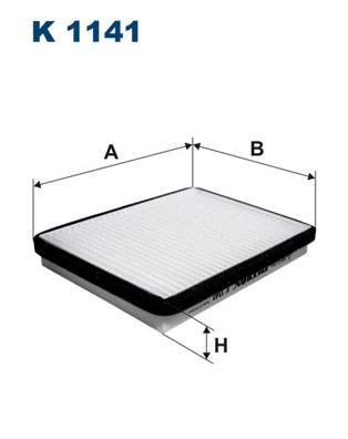 Filtro, Aria abitacolo - K 1141 FILTRON