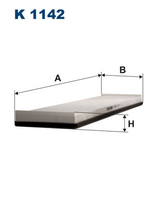 Filtro, Aria abitacolo - K 1142 FILTRON