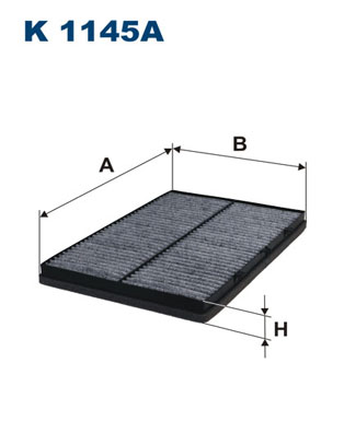 Filter, interior air - K 1145A FILTRON