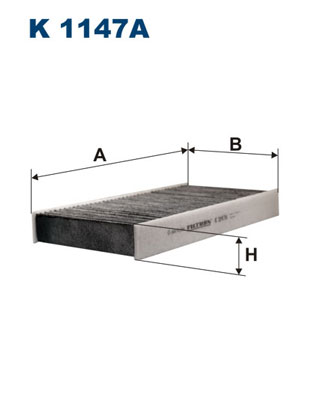 Filter, interior air - K 1147A FILTRON