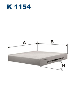 Filtro, Aria abitacolo - K 1154 FILTRON