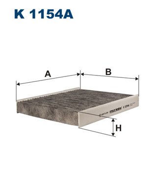 Filter, interior air - K 1154A FILTRON