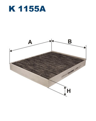 Filter, interior air - K 1155A FILTRON