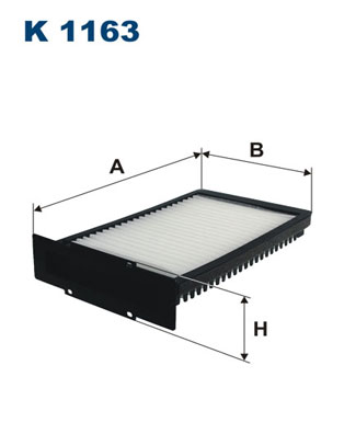 Filter, interior air - K 1163 FILTRON