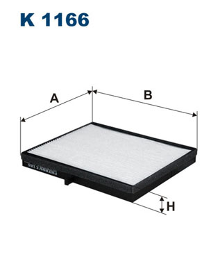 Filtro, Aria abitacolo - K 1166 FILTRON