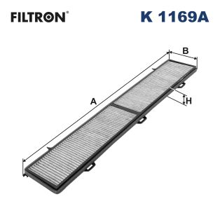 Filter, interior air - K 1169A FILTRON