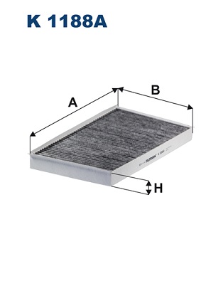 Filter, interior air - K 1188A FILTRON