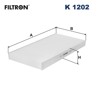 filtras, salono oras - K 1202 FILTRON