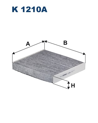 Filtro, Aria abitacolo - K 1210A FILTRON