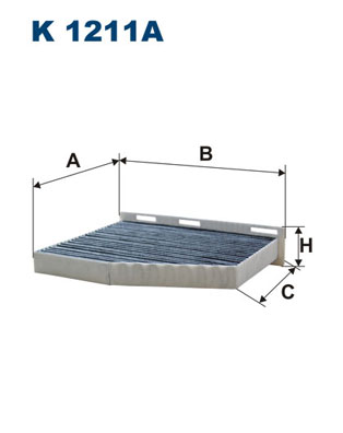 Filter, interior air - K 1211A FILTRON