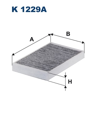 Filter, interior air - K 1229A FILTRON