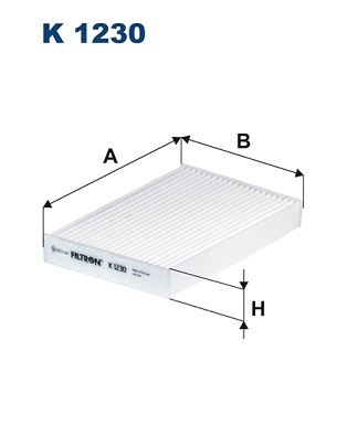 Filter, interior air - K 1230 FILTRON