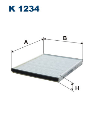 Filter, interior air - K 1234 FILTRON