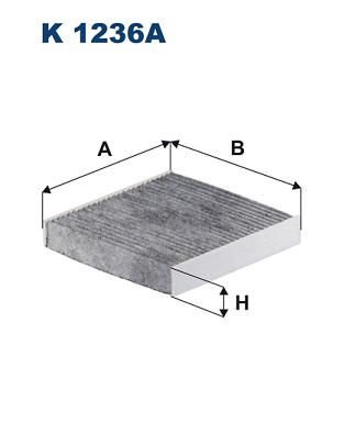Filtro, Aria abitacolo - K 1236A FILTRON