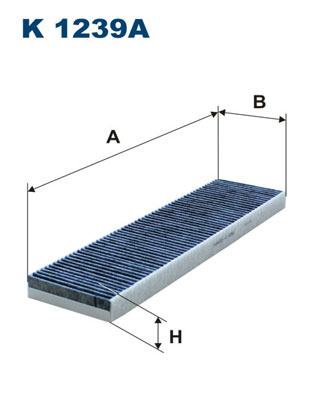 Filter, interior air - K 1239A FILTRON