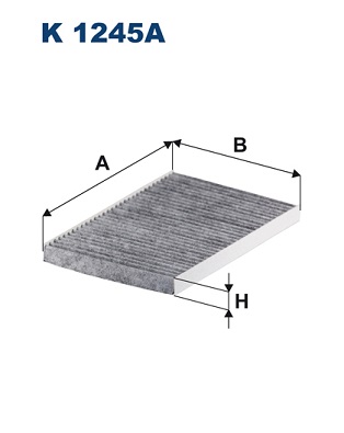 filtras, salono oras - K 1245A FILTRON