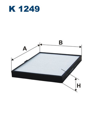Filter, interior air - K 1249 FILTRON