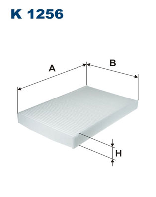 Filter, Innenraumluft - K 1256 FILTRON