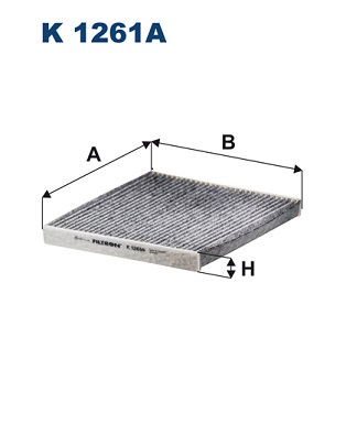 Filtro, Aria abitacolo - K 1261A FILTRON