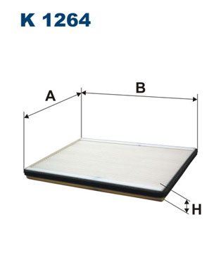 Filter, interior air - K 1264 FILTRON