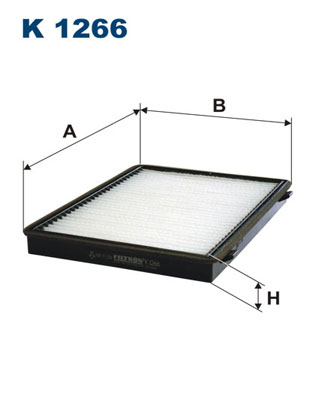 Filtro, Aria abitacolo - K 1266 FILTRON