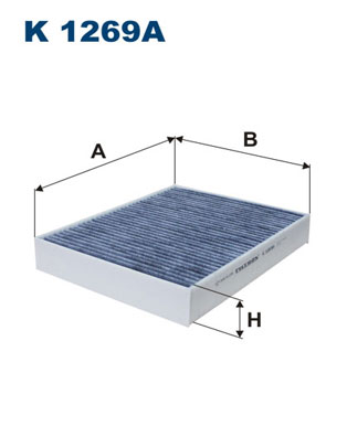 Filter, interior air - K 1269A FILTRON