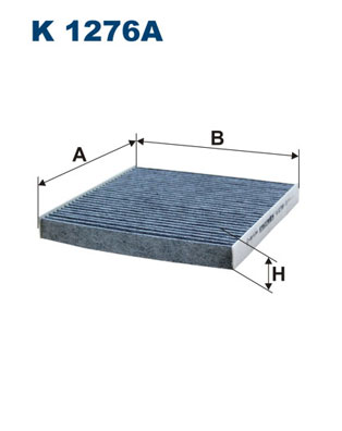 Filter, Innenraumluft - K 1276A FILTRON