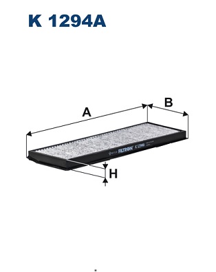 Filtro, Aria abitacolo - K 1294A FILTRON