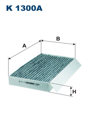 Filter, interior air - K 1300A FILTRON