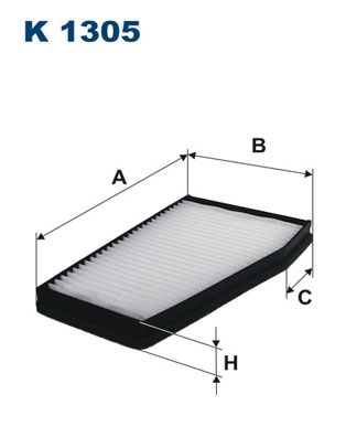 Filter, interior air - K 1305 FILTRON