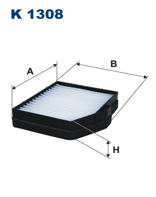 Filter, interior air - K 1308 FILTRON
