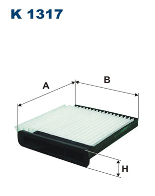 Filter, interior air - K 1317 FILTRON