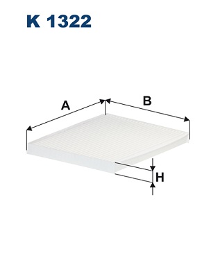 Filter, interior air - K 1322 FILTRON