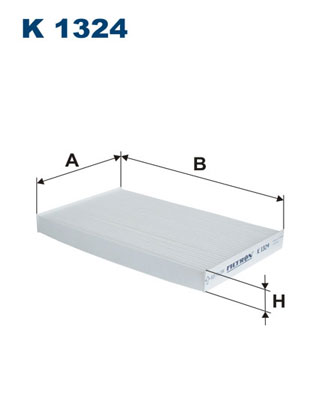 Filtro, Aria abitacolo - K 1324 FILTRON