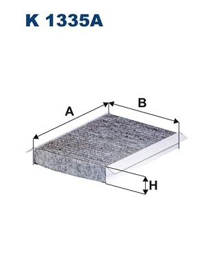 Filter, interior air - K 1335A FILTRON