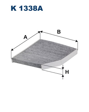 Filter, Innenraumluft - K 1338A FILTRON