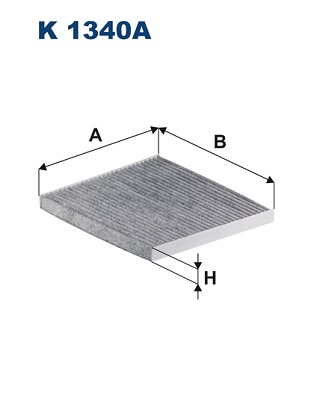 Filter, interior air - K 1340A FILTRON