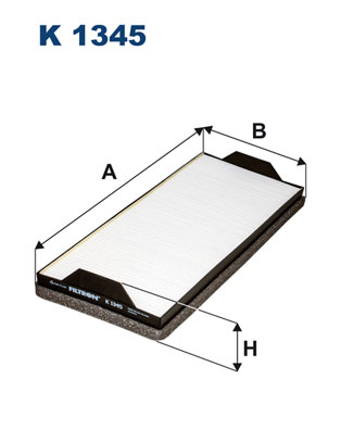 Filter, Innenraumluft - K 1345 FILTRON