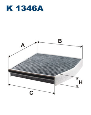 Filter, interior air - K 1346A FILTRON
