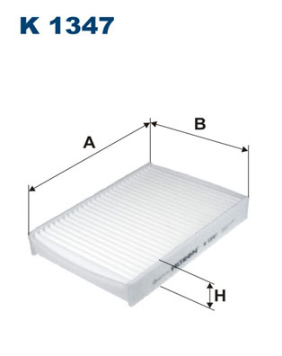 Filter, interior air - K 1347 FILTRON