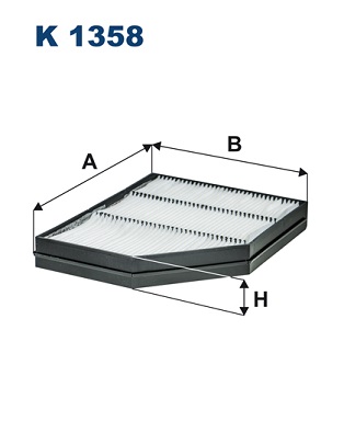 Filtro, Aria abitacolo - K 1358 FILTRON